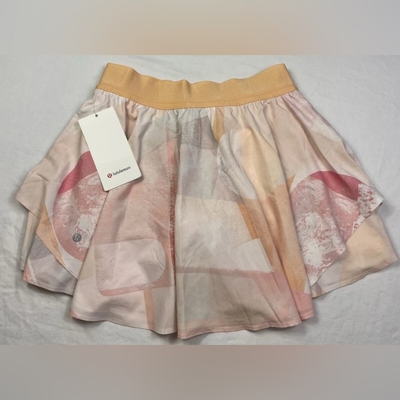 Lululemon Court Rival Tennis High-Rise Skirt Long Multi Women’s Sz 8 NWT - Picture 5 of 10